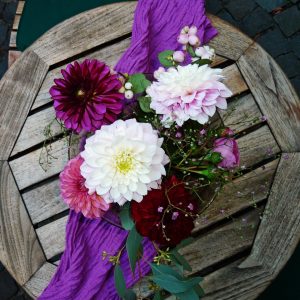 produit maison des fleurs, Rosalie & Bulle d'eau bouquet